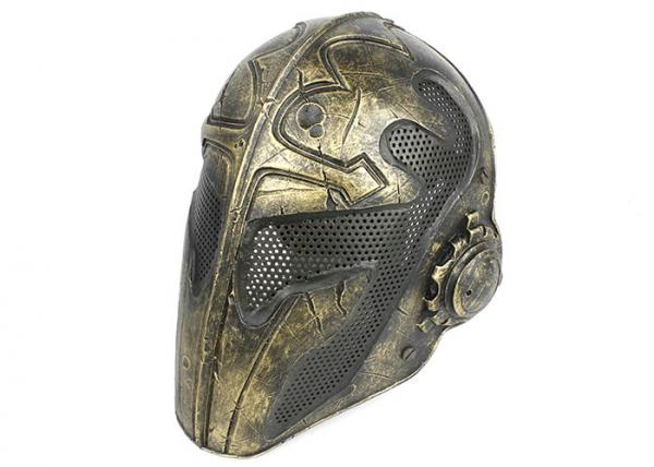 G FMA Wire Mesh Templar Mask TB563 ( Gold )